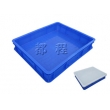 X286塑料周轉(zhuǎn)箱（箱蓋可選，可帶眼）